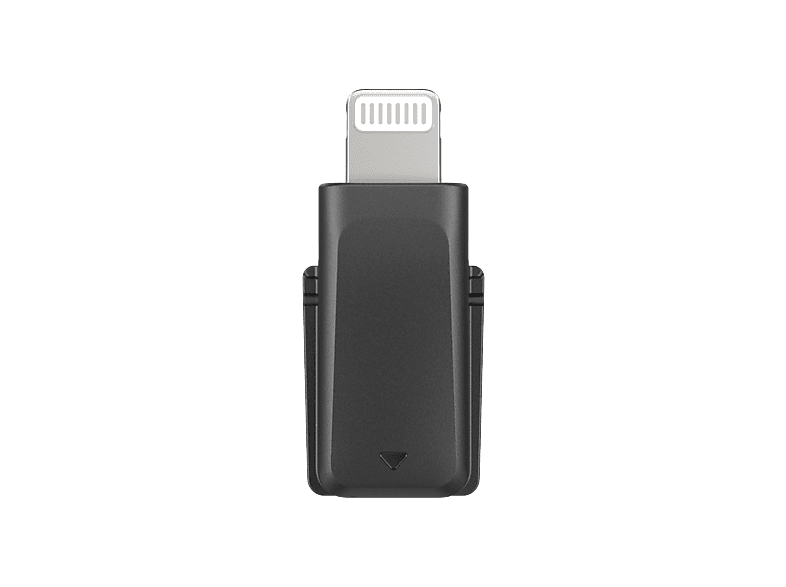Insta 360 Mic Pro Smartphone-Adapter (Lightning), Schwarz; Mic Pro Lightning Adapter
