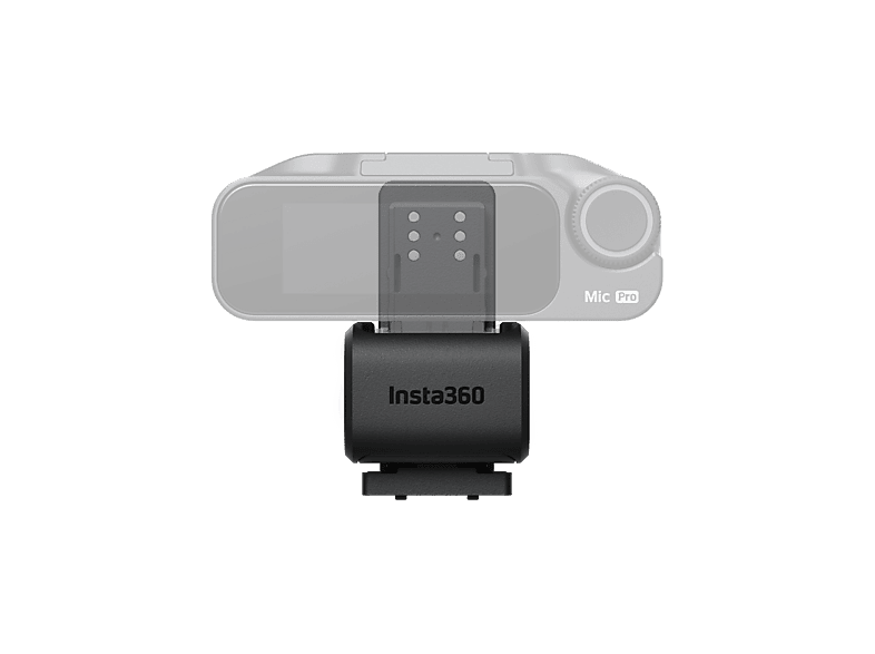 Insta 360 Mic Pro Kamera Adapter, Schwarz