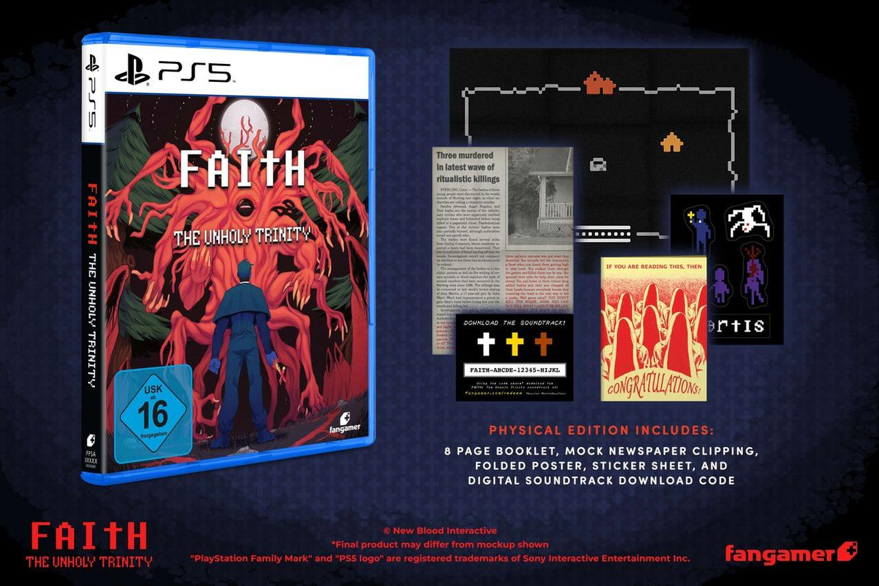 FAITH: The Unholy Trinity - PlayStation 5 [Blu-ray]