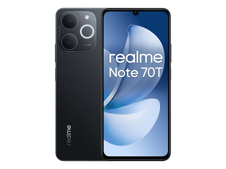 REALME Note 70T 128 GB Obsidian Black Dual SIM