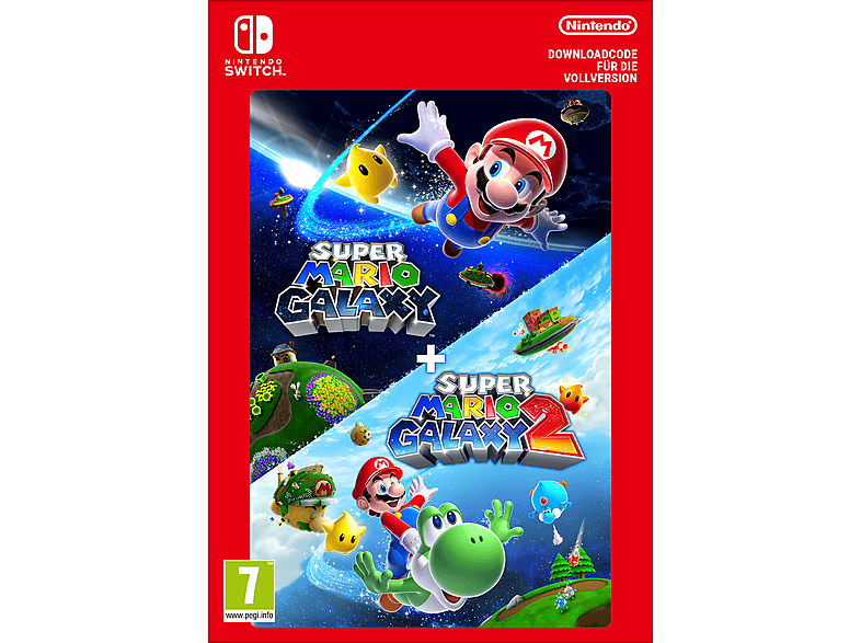Super Mario Galaxy 1+2 - Nintendo Switch; Geschenkkarte