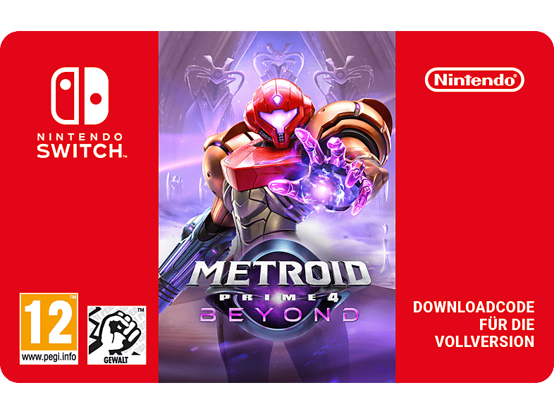 Metroid Prime 4: Beyond - Nintendo Switch; Geschenkkarte