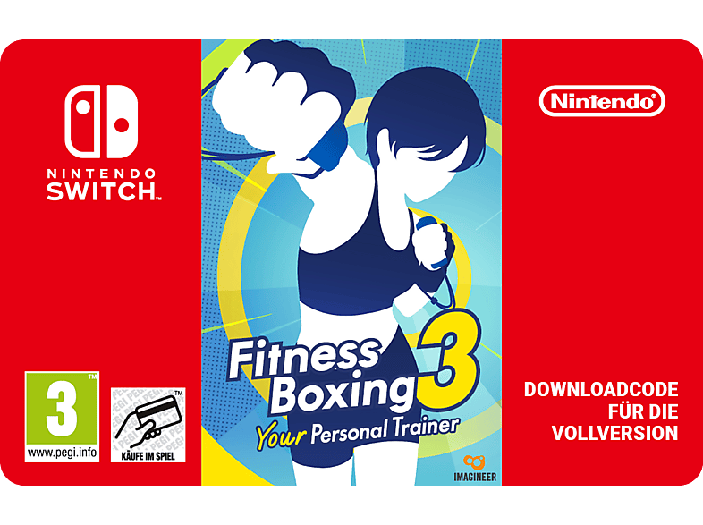 Fitness Boxing 3: Your Personal Trainer - Nintendo Switch; Geschenkkarte