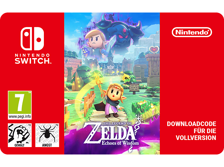 The Legend of Zelda: Echoes of Wisdom - Nintendo Switch; Geschenkkarte