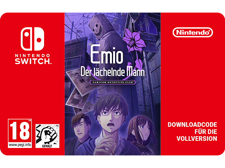 Emio – Der lächelnde Mann: Famicom Detective Club - Nintendo Switch; Geschenkkarte
