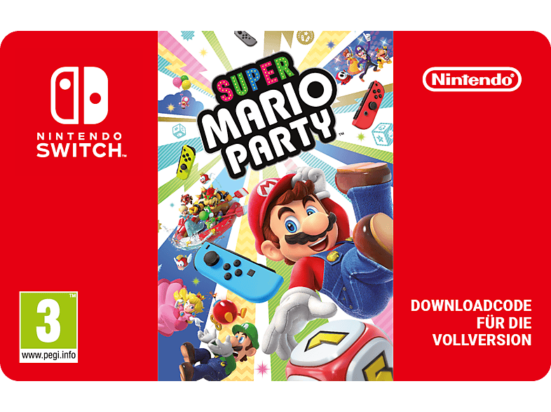 Super Mario Party - Nintendo Switch; Geschenkkarte
