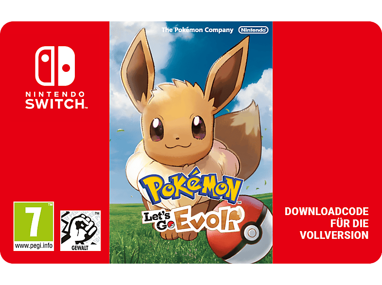 Pokémon: Let's Go, Evoli! - Nintendo Switch; Geschenkkarte
