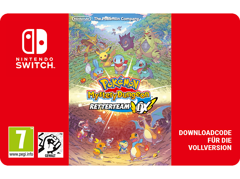 Pokémon Mystery Dungeon Rescue Team DX; Geschenkkarte