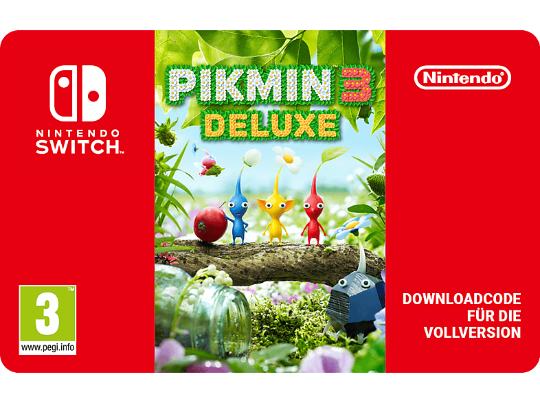 Pikmin 3 Deluxe - Nintendo Switch; Geschenkkarte