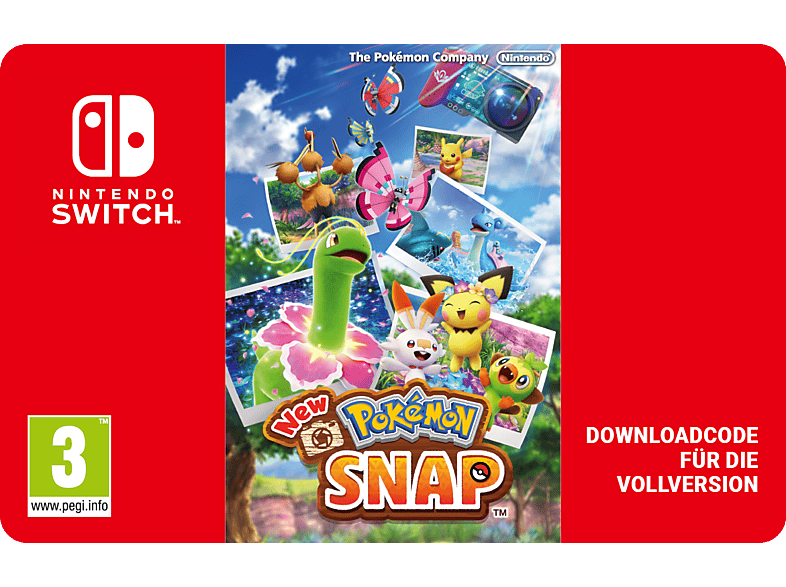 New Pokémon Snap - Nintendo Switch; Geschenkkarte