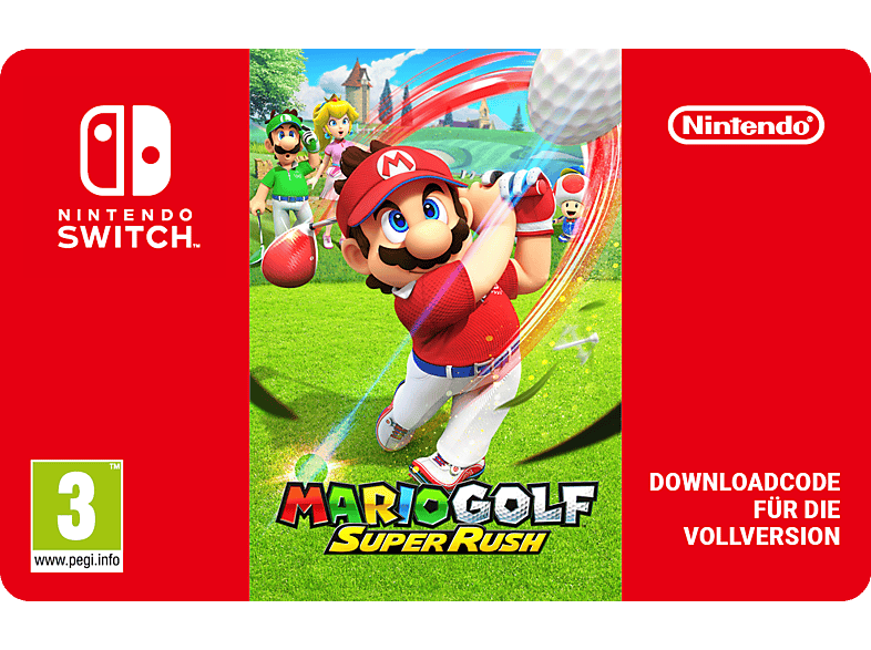 Mario Golf: Super Rush - Nintendo Switch; Geschenkkarte