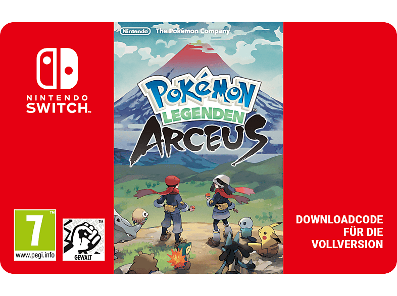 Pokémon-Legenden: Arceus - Nintendo Switch; Geschenkkarte