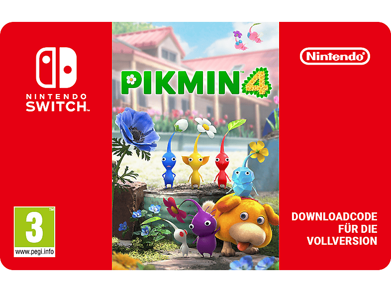 Pikmin 4 - Nintendo Switch; Geschenkkarte