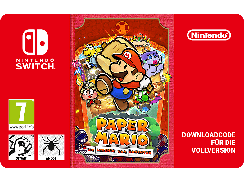 Paper Mario: Die Legende vom Äonentor - Nintendo Switch; Geschenkkarte