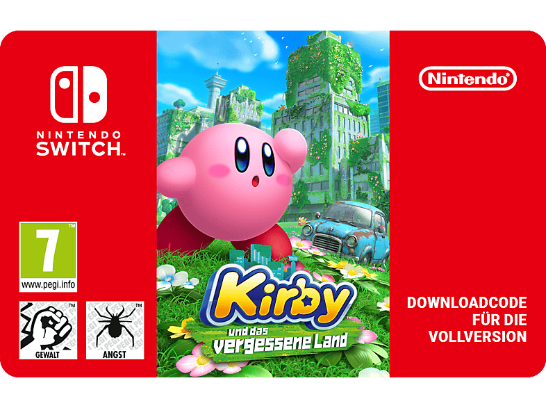 Kirby und das vergessene Land - Nintendo Switch; Geschenkkarte