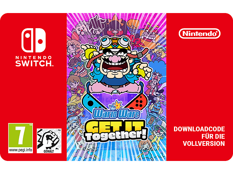 WarioWare: Get It Together! - Nintendo Switch; Geschenkkarte