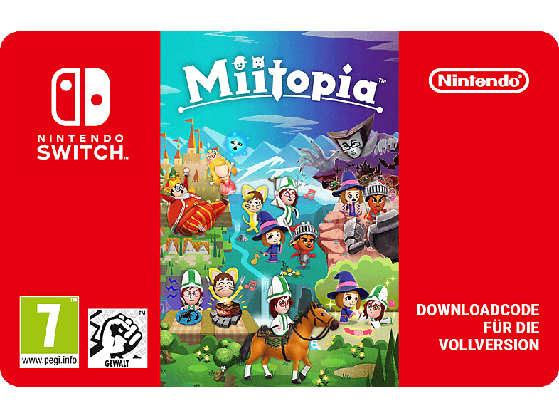 Miitopia - NINTENDO Switch; Geschenkkarte