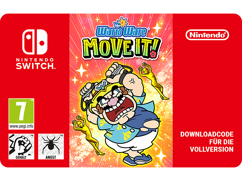 WarioWare™: Move It! - Nintendo Switch; Geschenkkarte