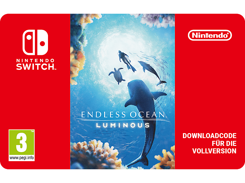 Endless Ocean Luminous - Nintendo Switch; Geschenkkarte