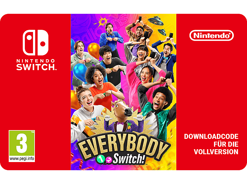 Everybody 1-2-Switch! - Nintendo Switch; Geschenkkarte