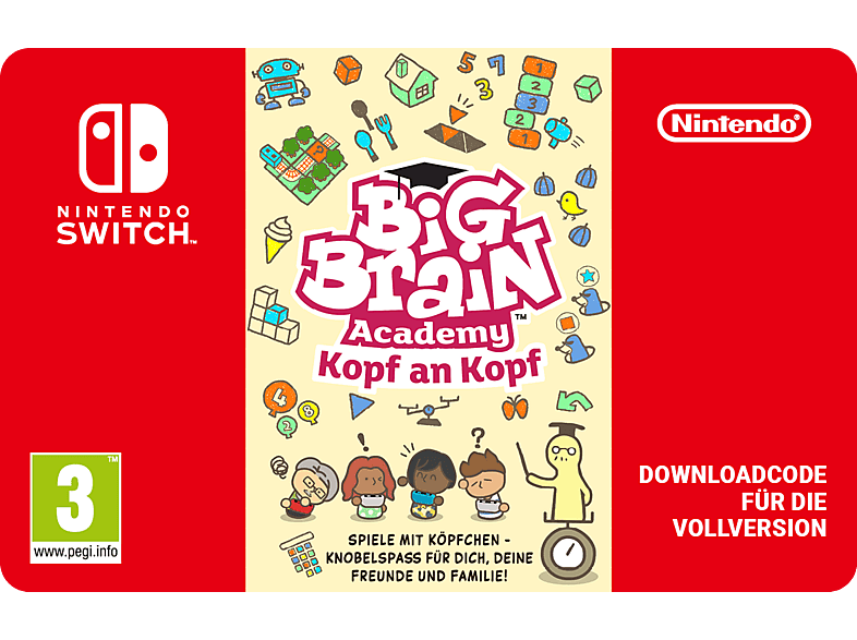 Big Brain Academy: Kopf an Kopf; Geschenkkarte