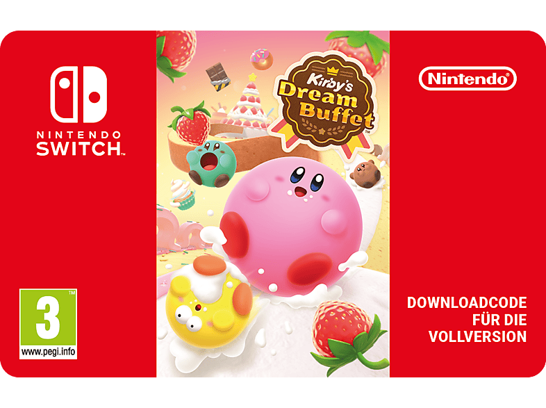 Kirby's Dream Buffet - Nintendo Switch; Geschenkkarte