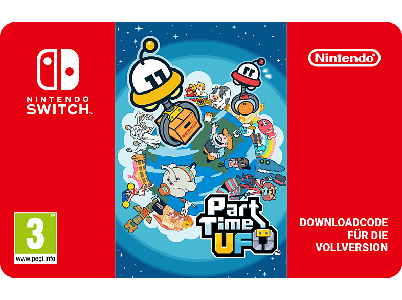 Part Time UFO - Nintendo Switch; Geschenkkarte
