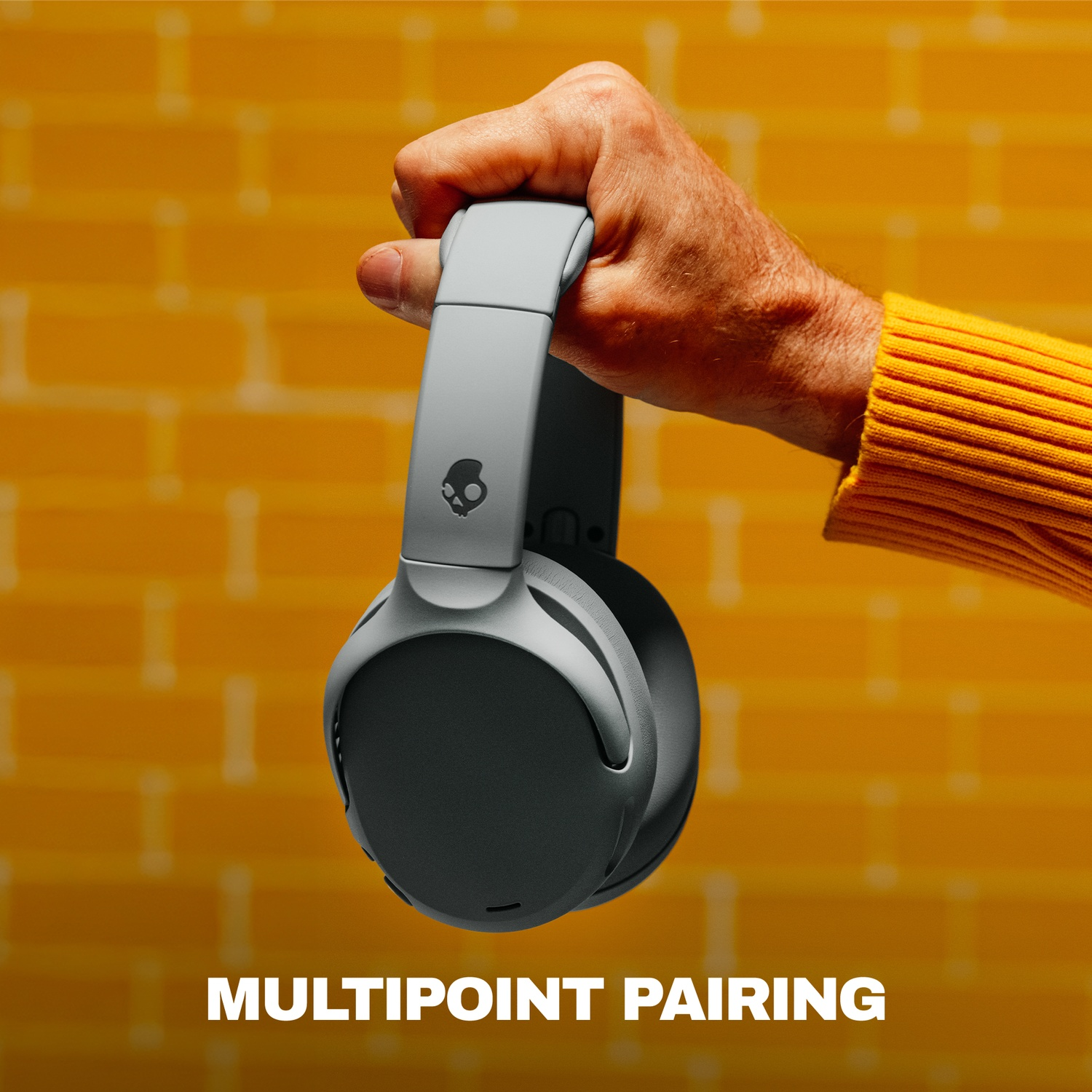 SKULLCANDY Crusher 720 Wireless Over-ear Hoofdtelefoon Cement