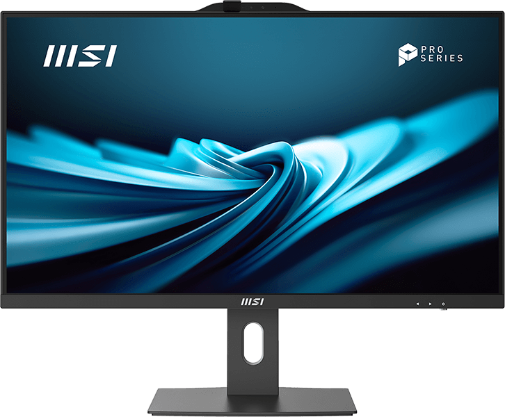 MSI PRO AP272P 14M-1085XEU Fekete All-in-One PC (27" FHD/Core i3/16GB/512 GB SSD/NoOS)
