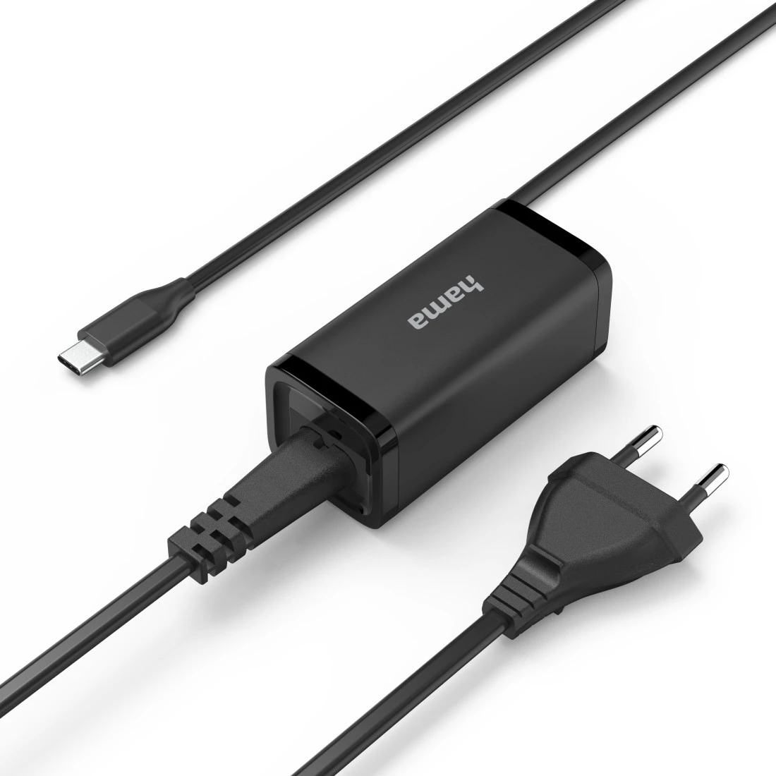 HAMA USB-C Universale Alimentatori, 3.3 V - 21 V 45 W, Nero