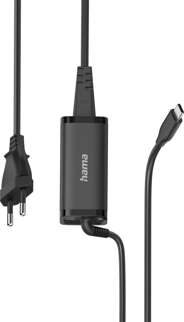 HAMA USB-C Universale Alimentatori, 3.3 V - 21 V 45 W, Nero