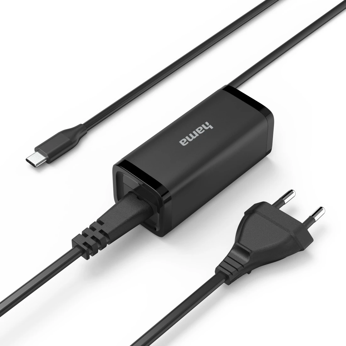 HAMA USB-C Universale Alimentatori, 3.3 V - 21 V 65 W, Nero
