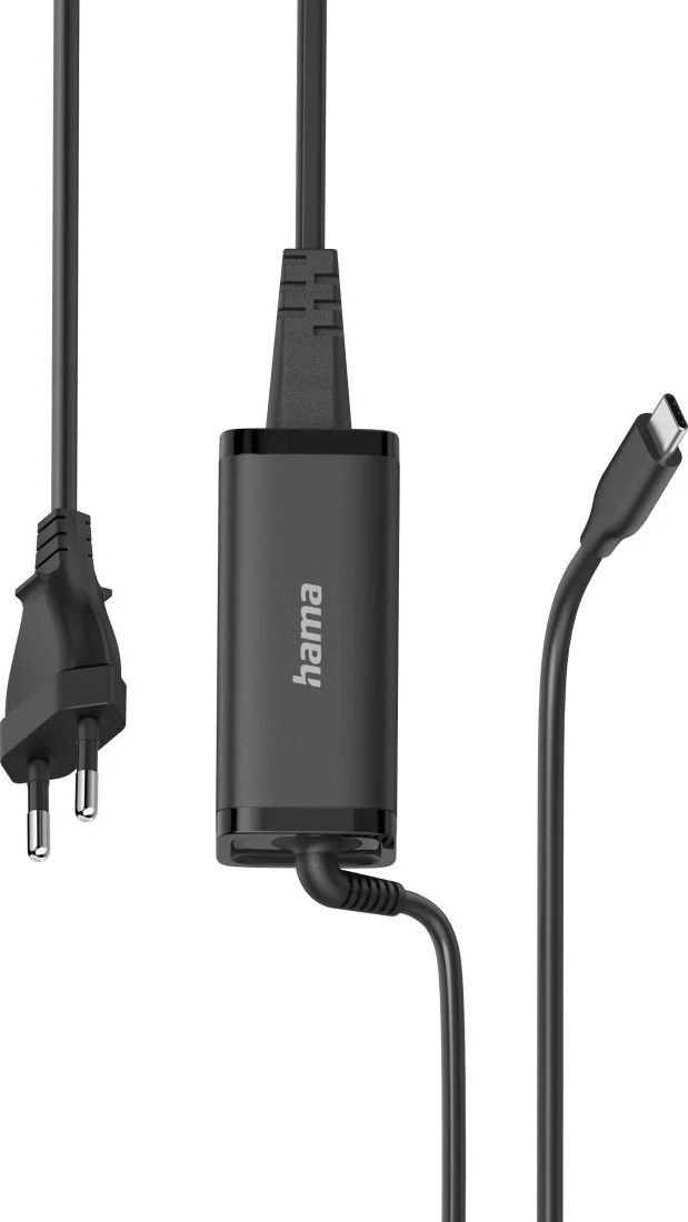 HAMA USB-C Universale Alimentatori, 3.3 V - 21 V 65 W, Nero