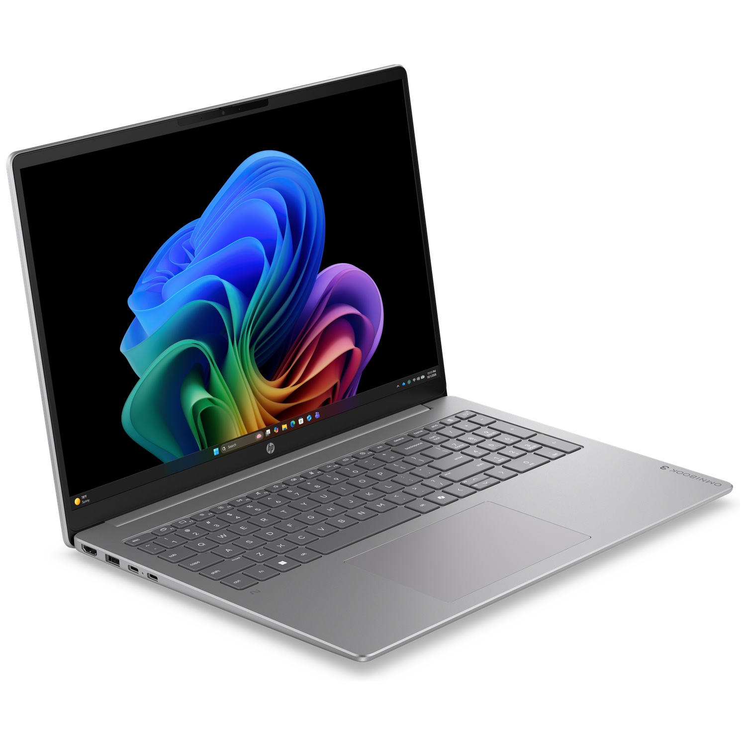 HP OMNIBOOK 3 NG AI 16-BZ0028NBX - 16 inch - 2K - Qualcomm Snapdragon X1-26-100 - 8 GB - 512 GB - Adreno™ Onboard Graphics - AZERTY