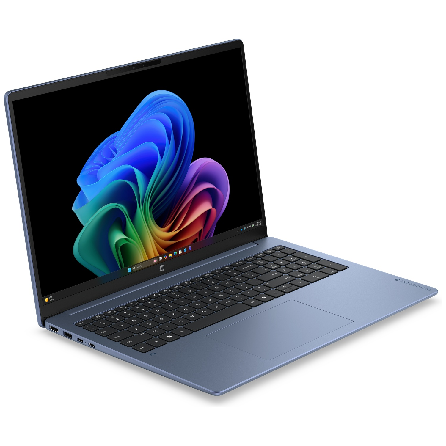 HP OMNIBOOK 3 NG AI 16-BZ0025NBX - 16 inch - 2K - Qualcomm Snapdragon X1-26-100 - 16 GB - 512 GB - Adreno™ Onboard Graphics - AZERTY