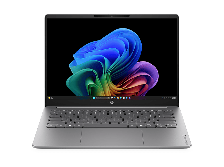 HP Omnibook 3 14-inch Laptop, Snapdragon X Plus, 8GB RAM, 512GB SSD