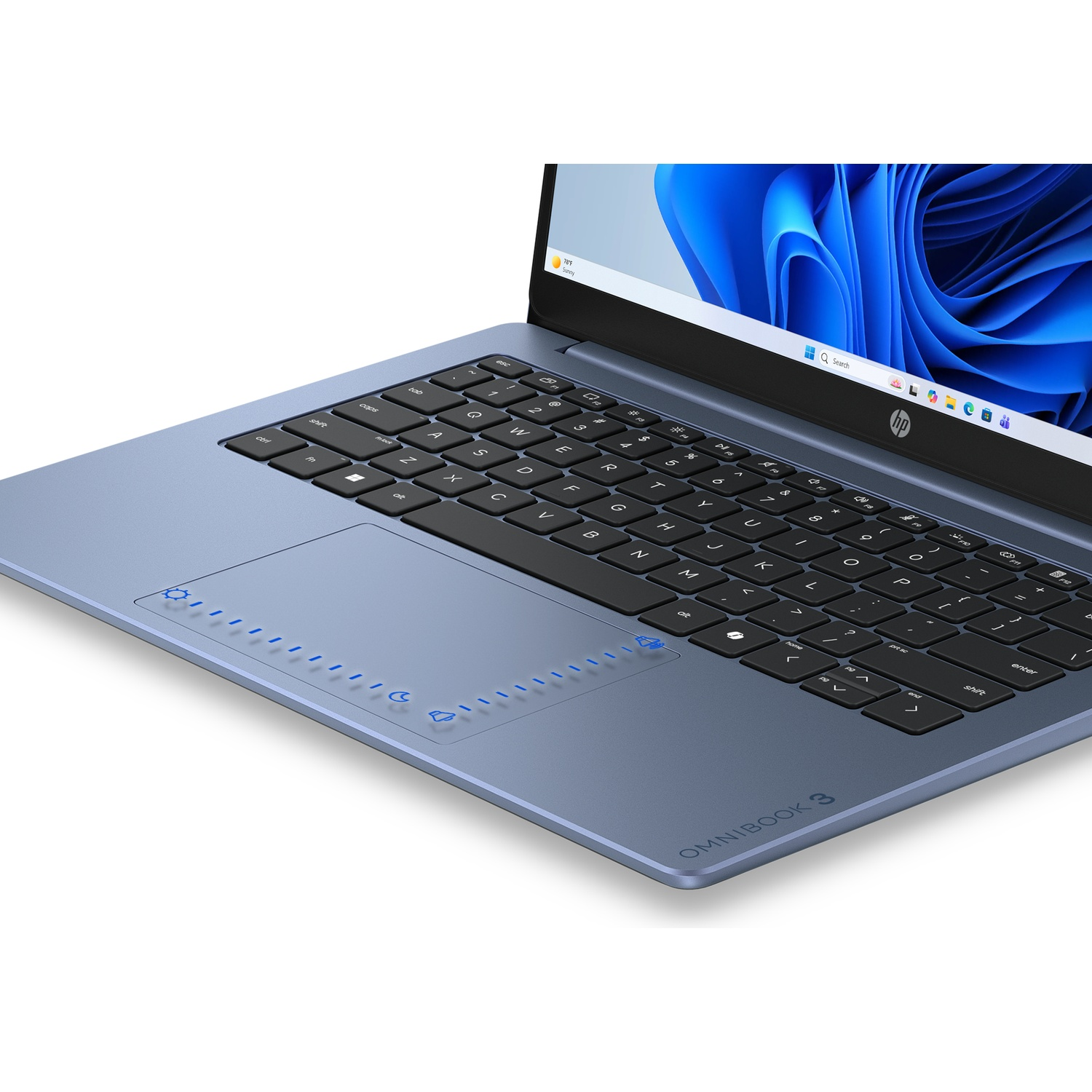 HP OMNIBOOK 3 NG AI 14-HZ0027NBX - 14 inch - 2K - Qualcomm Snapdragon X1-26-100 - 16 GB - 512 GB - Adreno™ Onboard Graphics - AZERTY