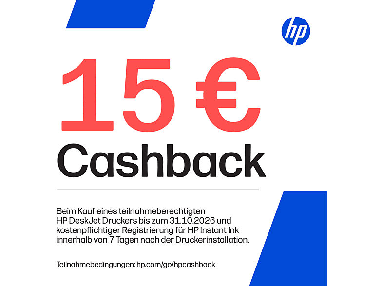HP DeskJet 2921 mit 3 Monate HP Instant Ink, Multifunktionsdrucker, WLAN, Duplexeinheit (für beidseitigen Druck), A4, A6, Grau — Foto 2 von 5