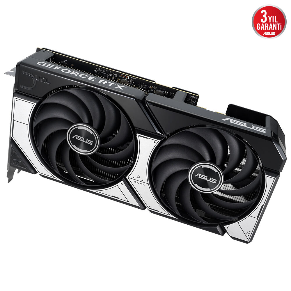 ASUS Dual-RTX5070-O12G-NVIDIA-GeForce-RTX 5070-12GB GDDR7-192bit-2xHDMI-3xDP-DLSS4 Ekran Kartı