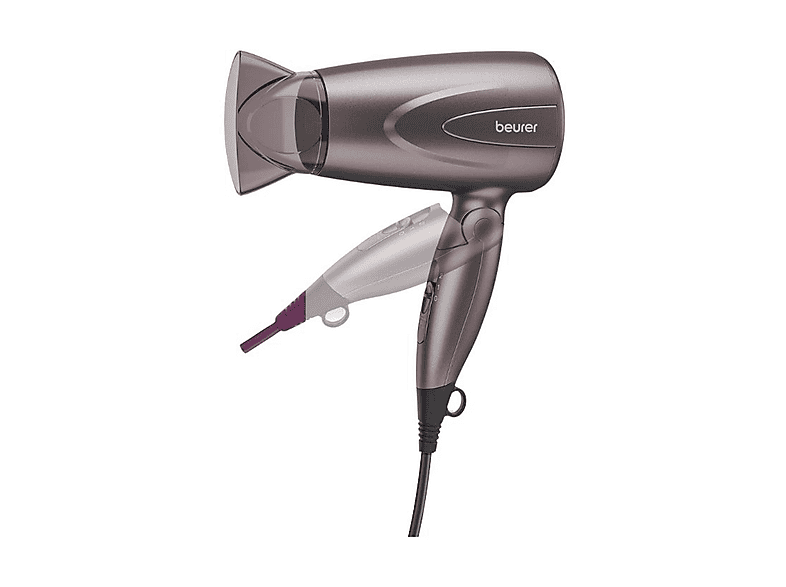ASCIUGACAPELLI BEURER HC 17, Potenza 1300 W, Tipo di motore DC motor, Livelli temperatura 2, Tecnologia a ioni