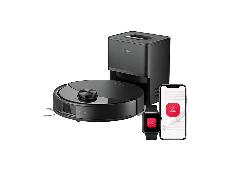 ROBOT ASPIRAPOLVERE ROBOROCK Q10 VF+, Potenza 45 W, Autonomia fino a 150 min, Sensore di superficie, Spazzola laterale, Base carica, nero