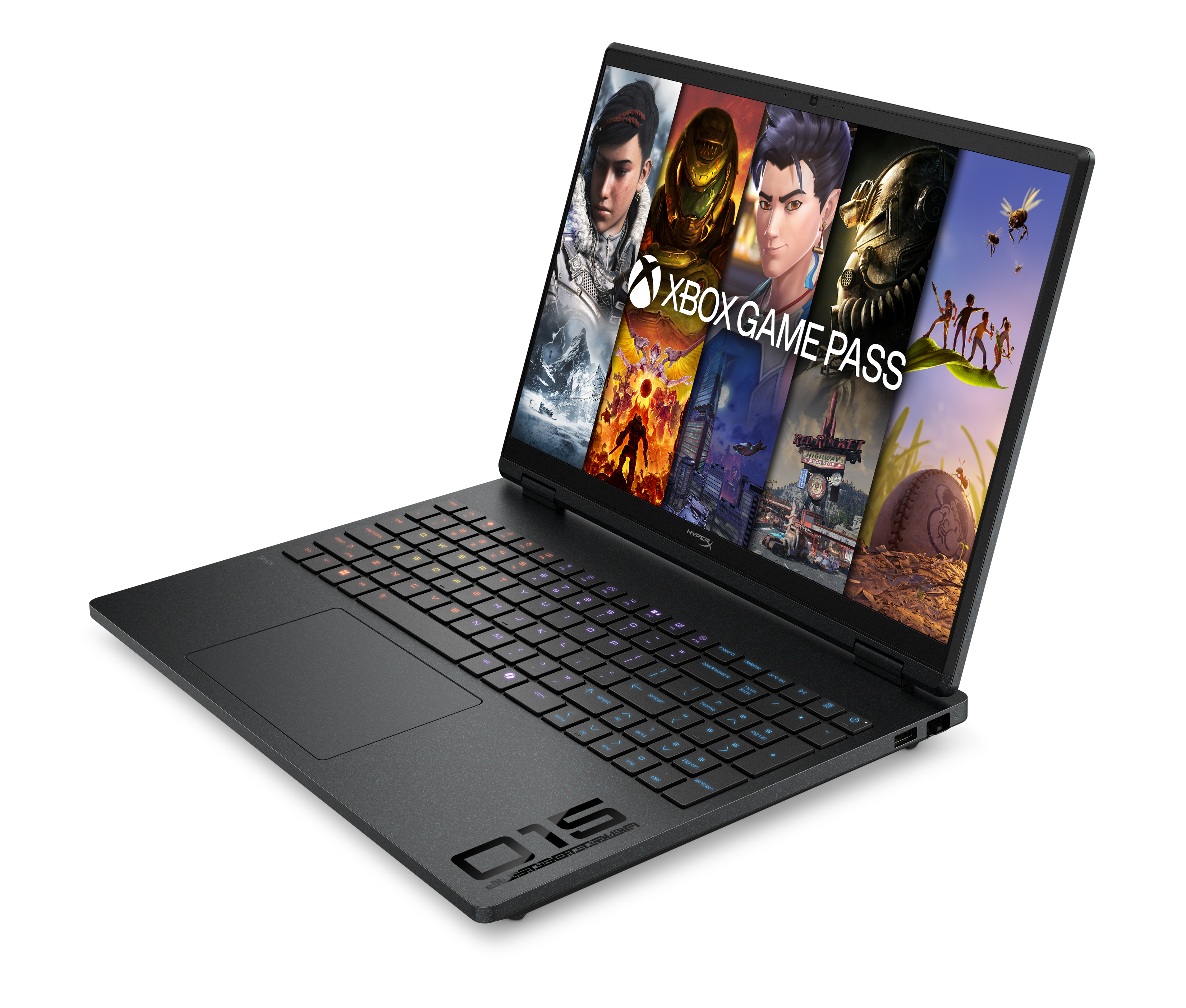 Laptop HP HyperX Omen 15-ga0085nwx 2.5K / Intel® Core™ i7-14650HX / 16 GB RAM / 512 GB SSD / GeForce RTX™ 5060 / Windows 11 Home Czarny
