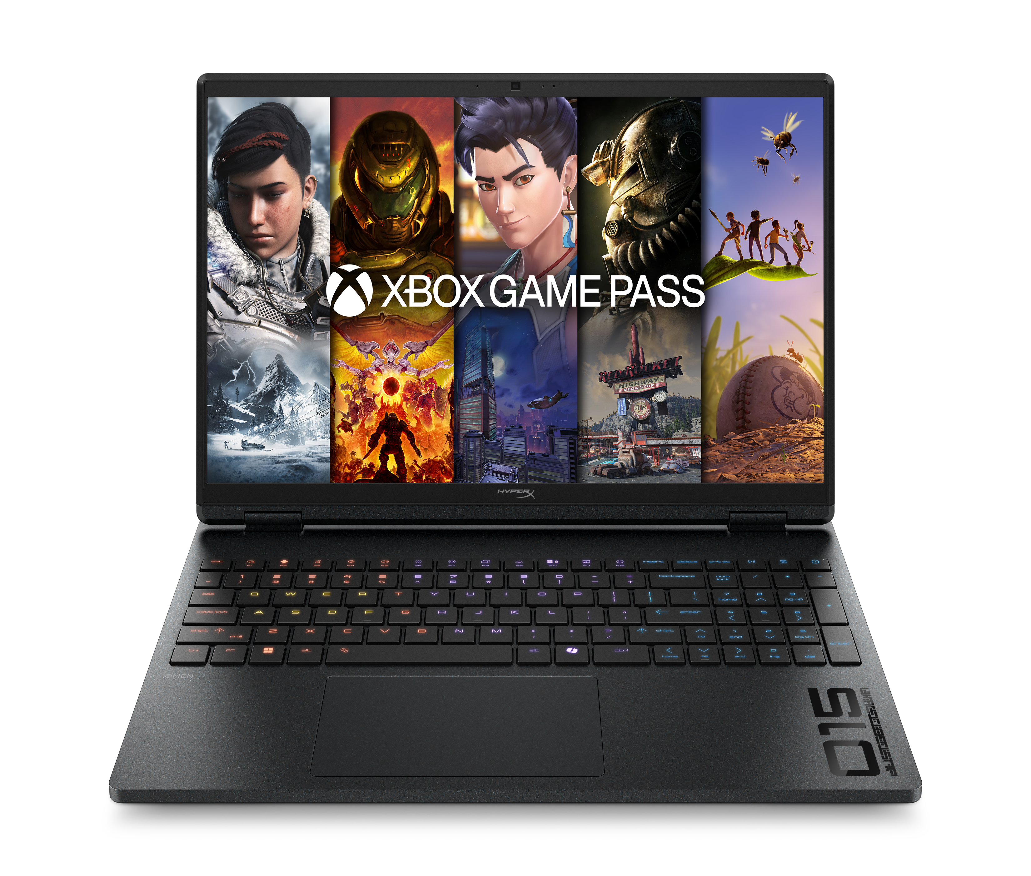 Laptop HP HyperX Omen 15-ga0085nwx 2.5K / Intel® Core™ i7-14650HX / 16 GB RAM / 512 GB SSD / GeForce RTX™ 5060 / Windows 11 Home Czarny