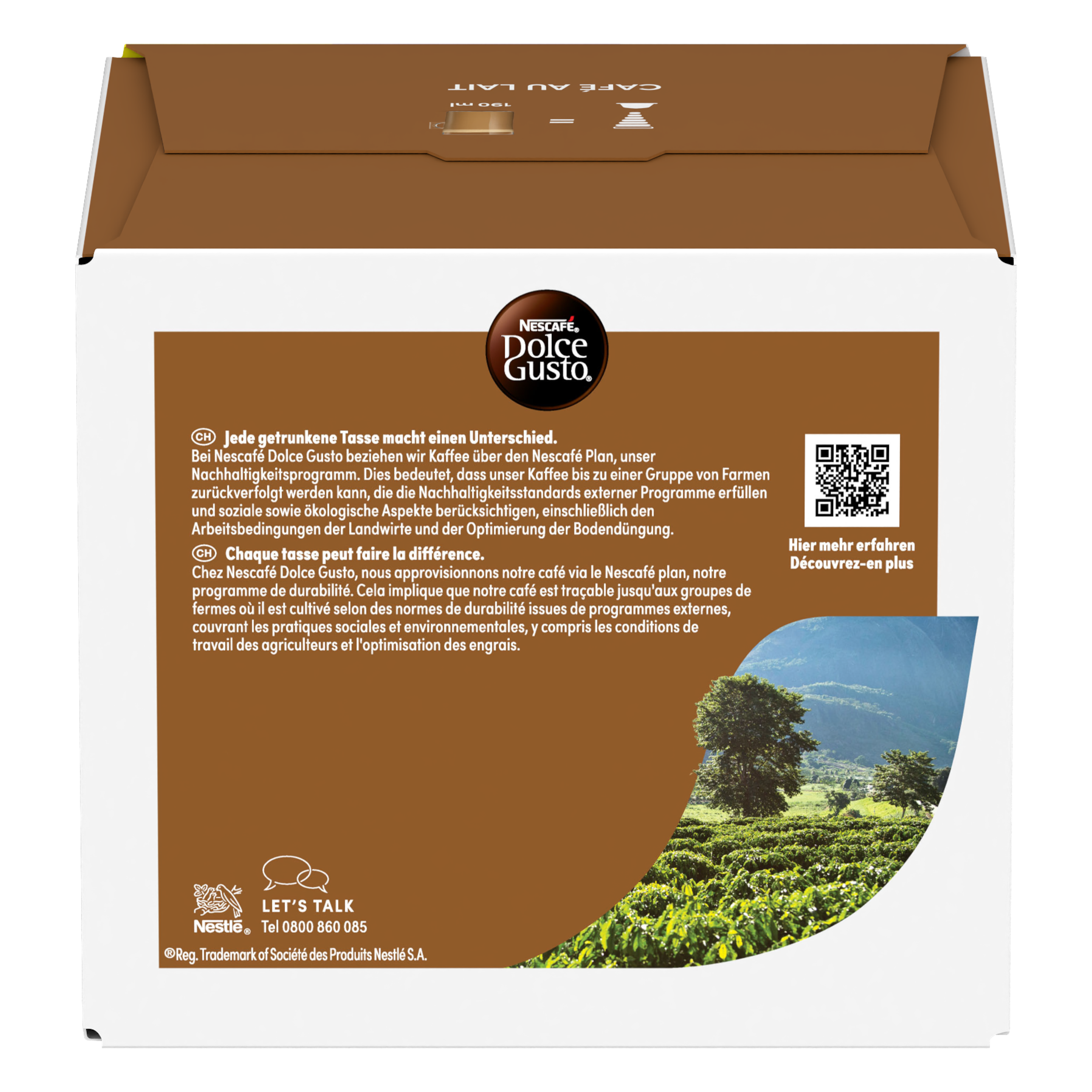 NESCAFÉ Dolce Gusto Café au Lait Magnum Pack - Capsules de café