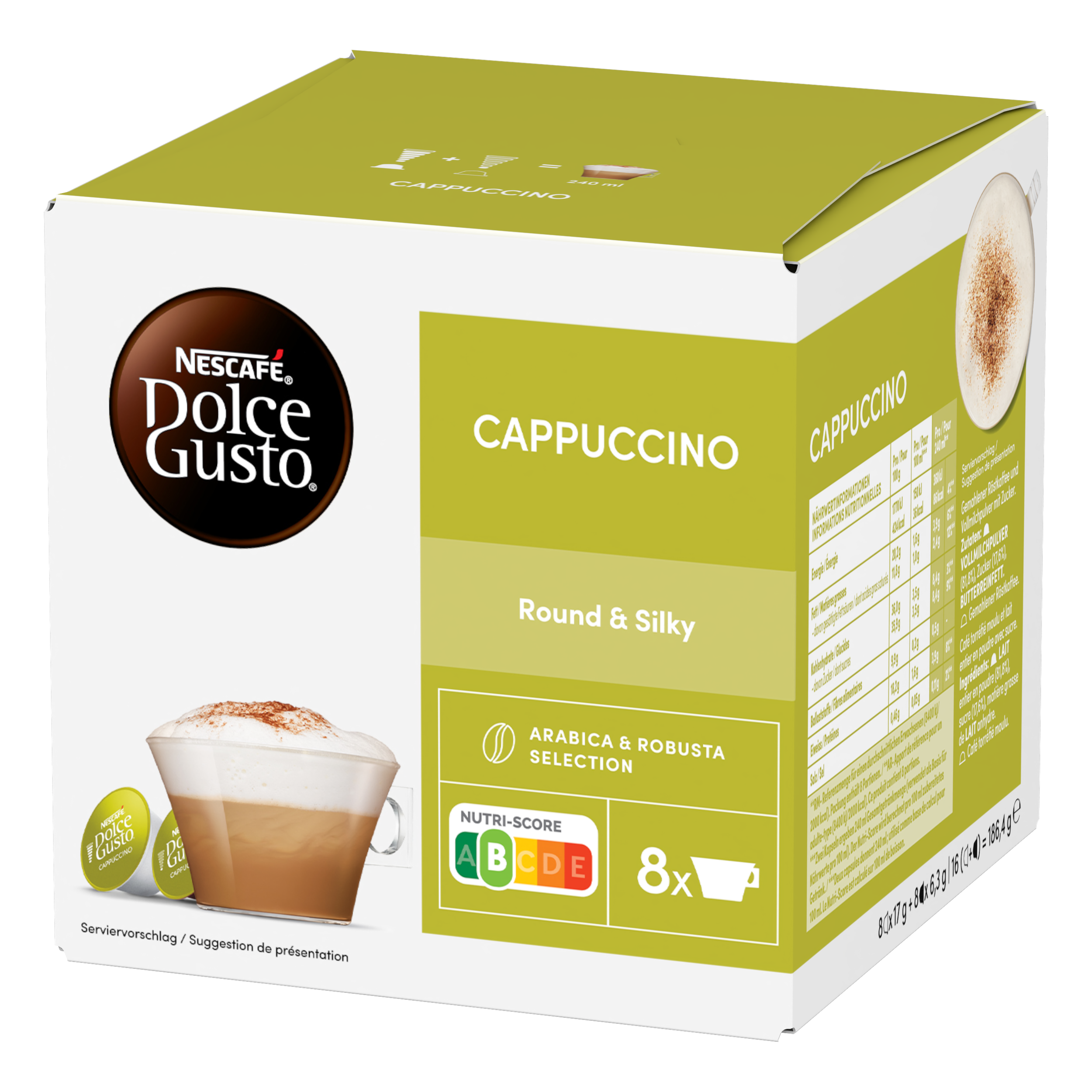 NESCAFÉ Dolce Gusto Cappuccino - Capsules de café