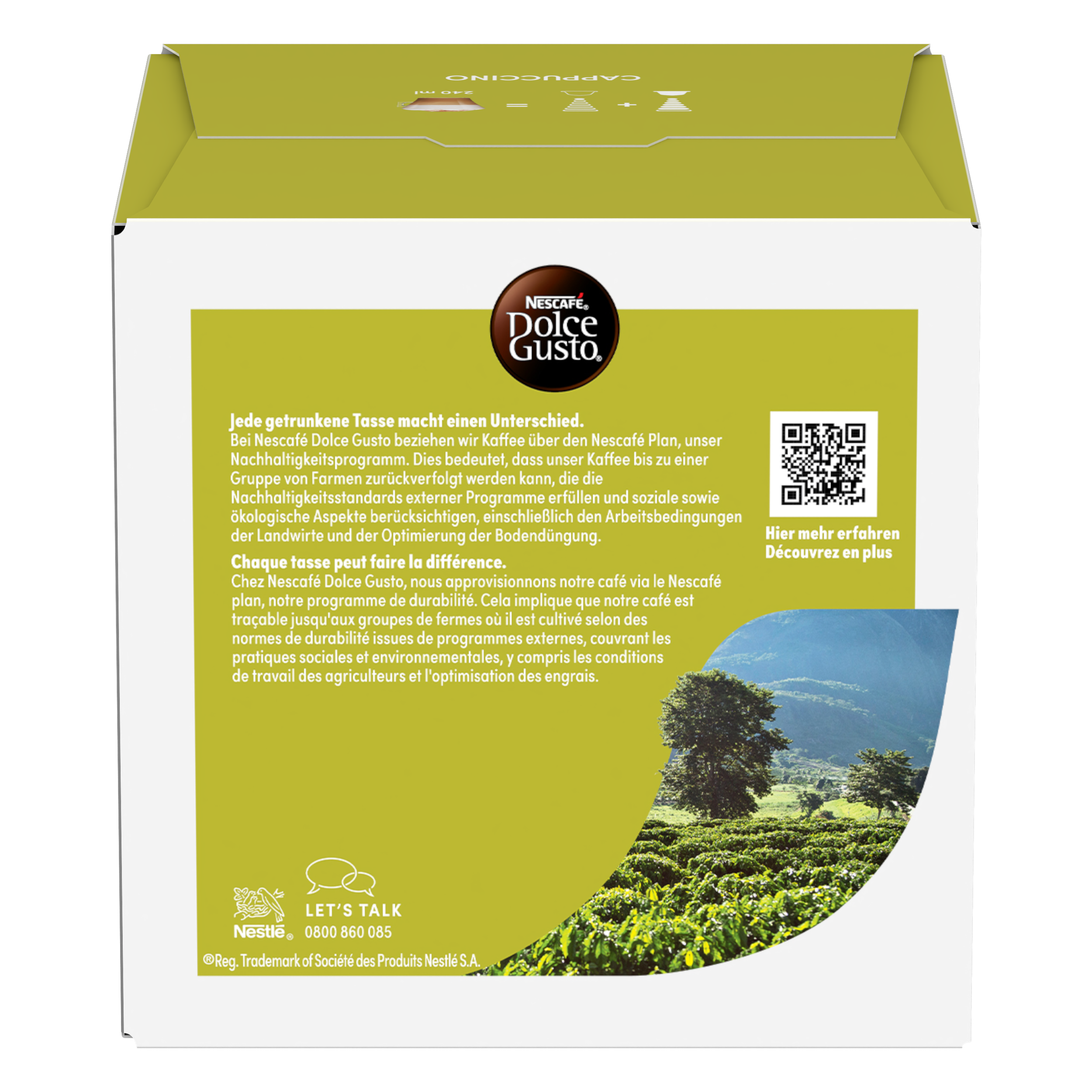 NESCAFÉ Dolce Gusto Cappuccino - Capsules de café