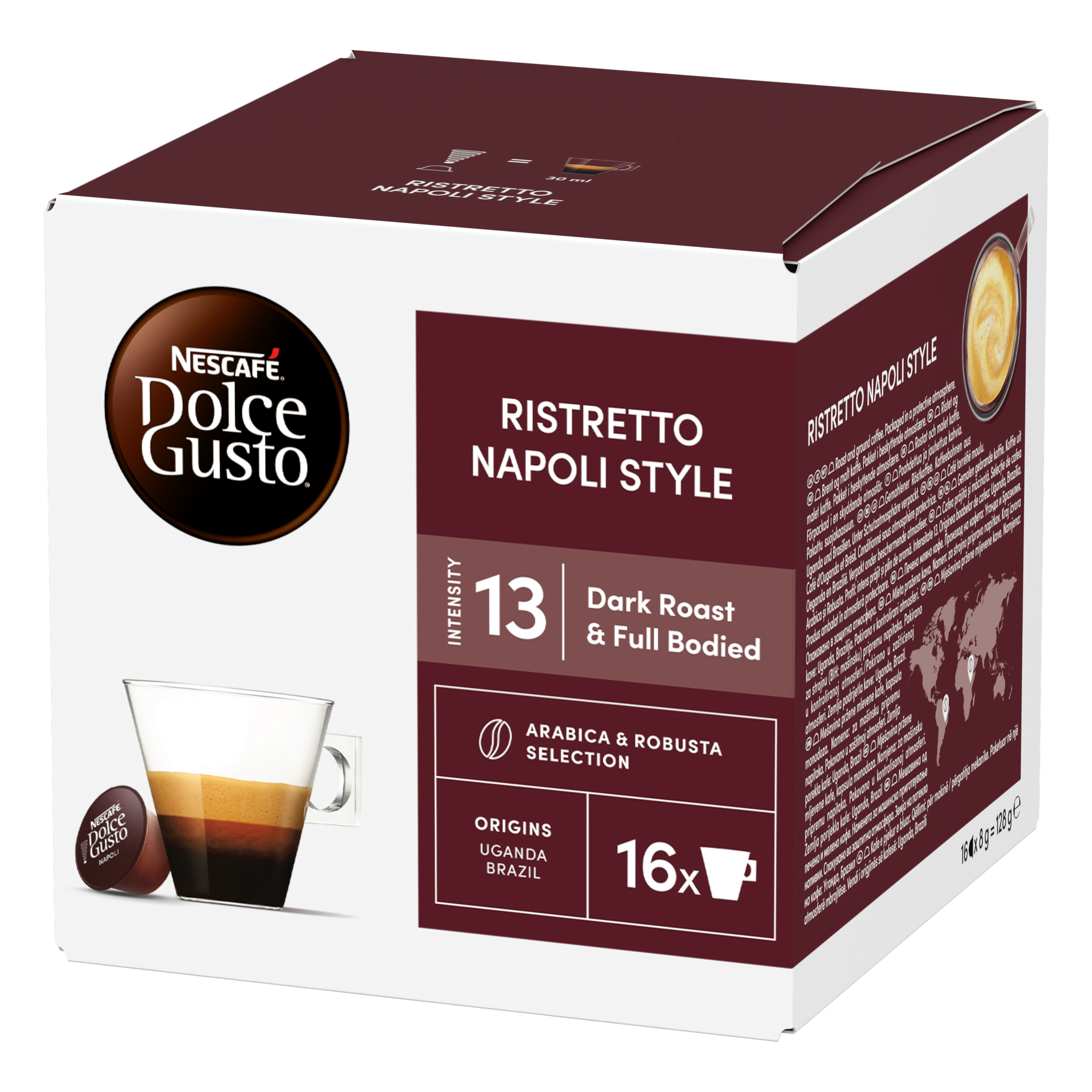NESCAFÉ Dolce Gusto Ristretto Napoli - Capsules de café
