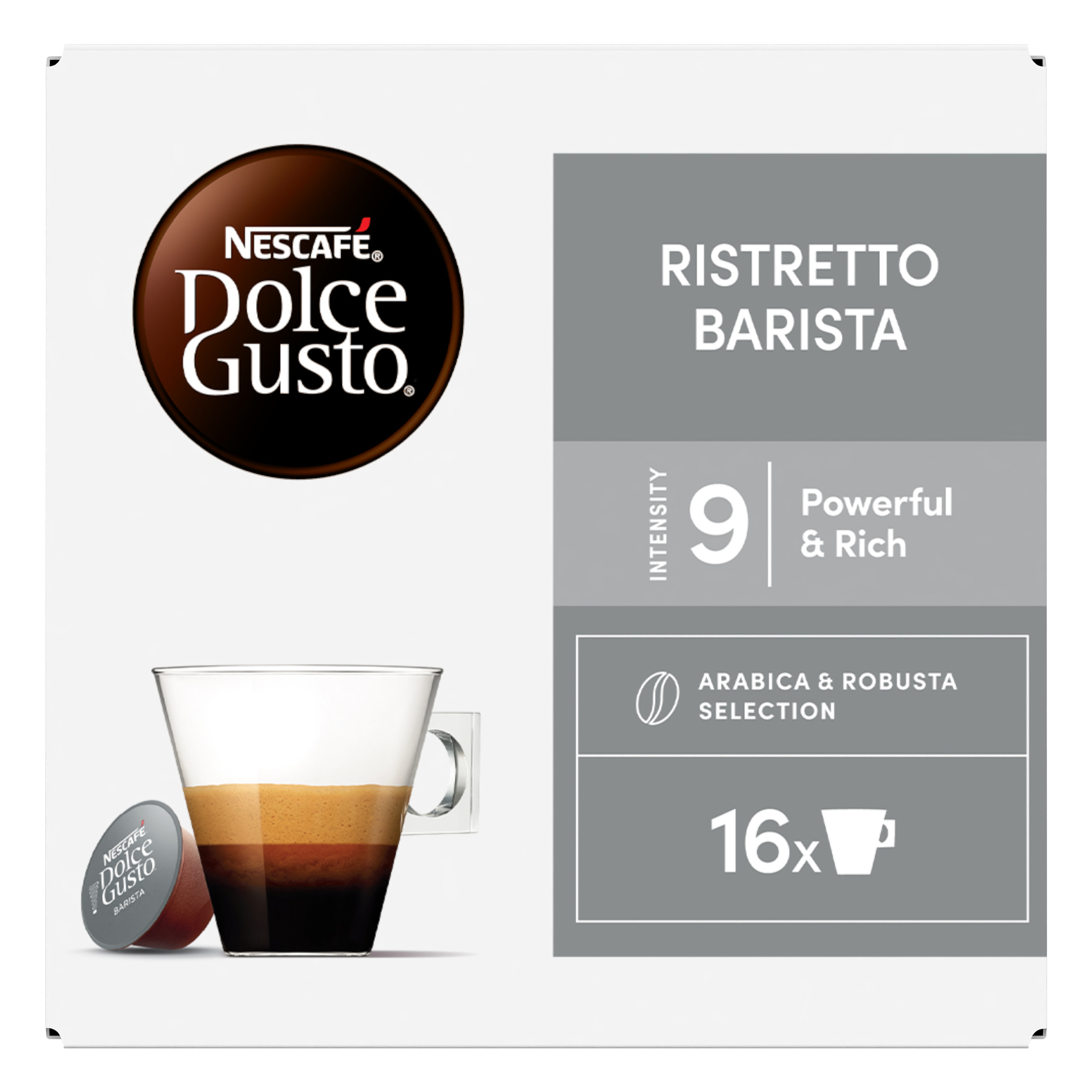 NESCAFÉ Dolce Gusto Espresso Barista Crema - Capsules de café