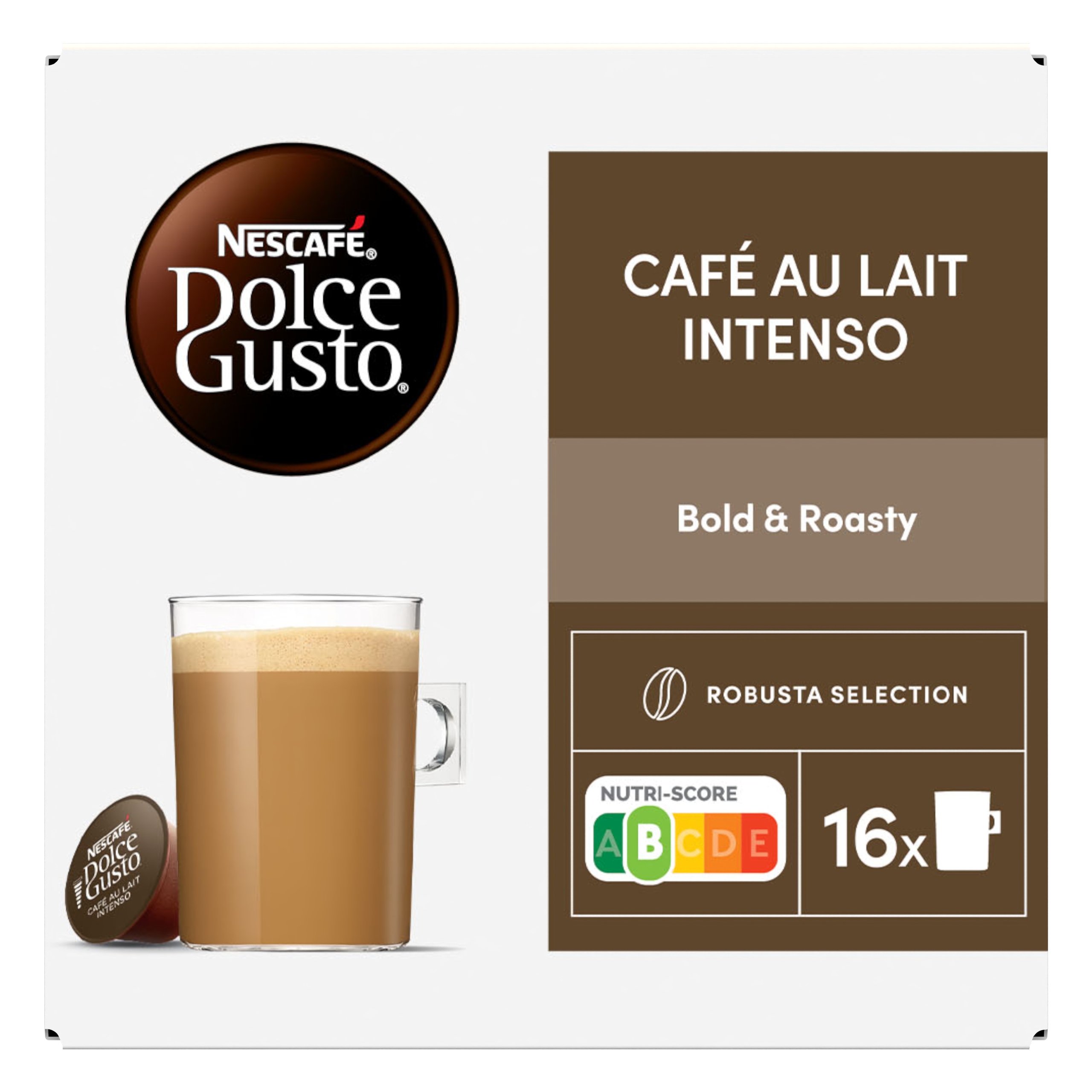NESCAFÉ NESCAFÉ Dolce Gusto Café au Lait Intenso - Kafeekapseln