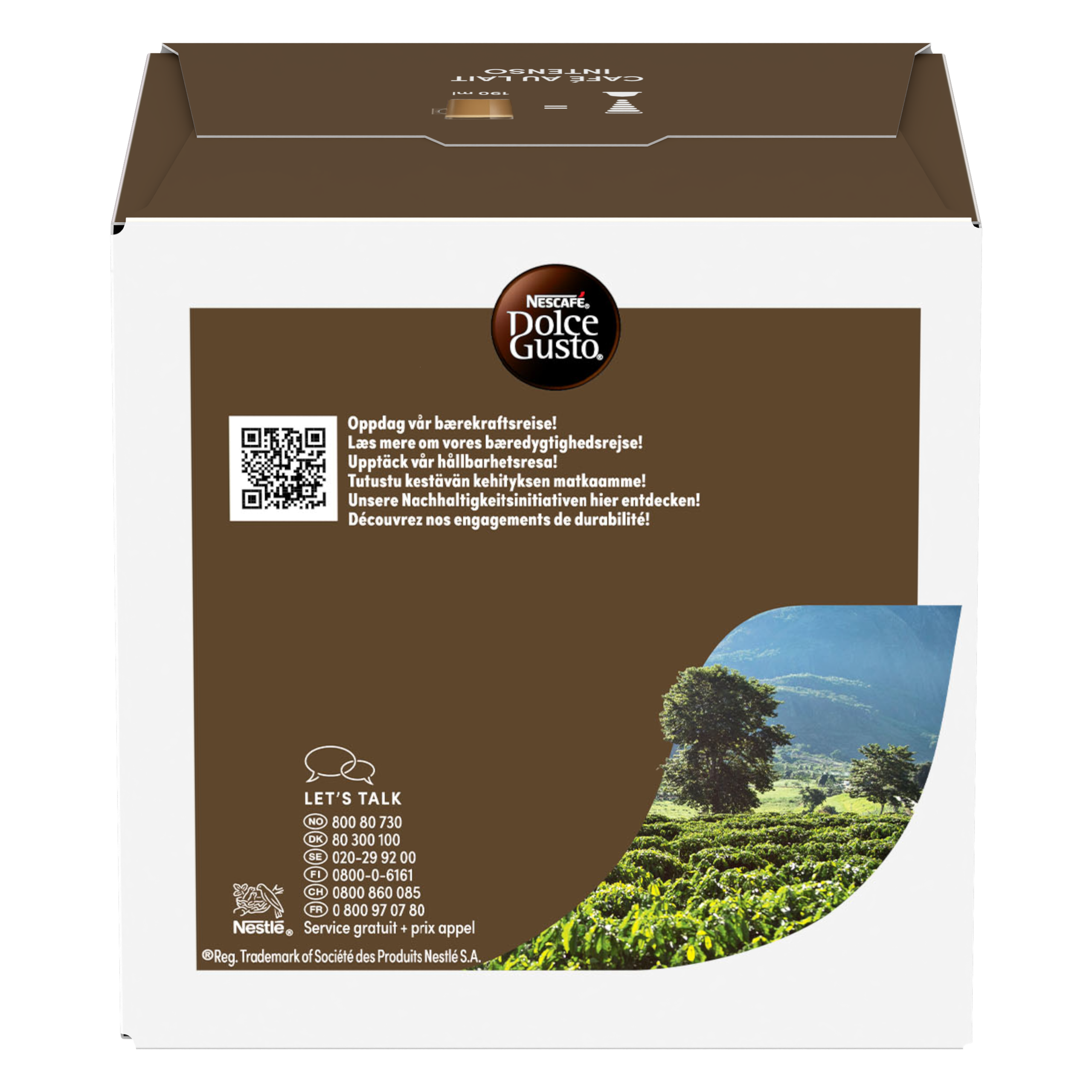 NESCAFÉ NESCAFÉ Dolce Gusto Café au Lait Intenso - Kafeekapseln